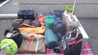 車に道具を積み込む奥義 その１