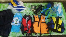 海遊び必需品の点検