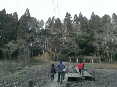 2015年初キャンプは昭和の森で。
