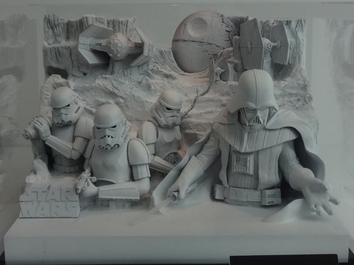 STAR WARS展＠平日雨降りの六本木ヒルズまで