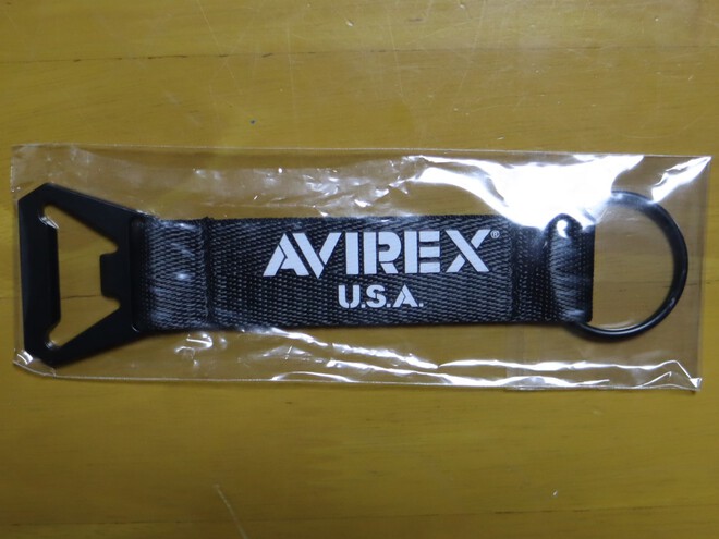 AVIREX / BOTTLE OPENER KEYCHAIN