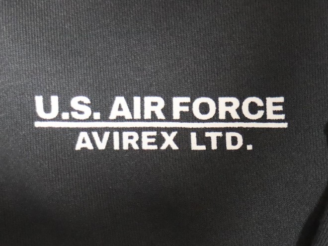 AVIREX / STENCIL STAND ZIP SWEAT HAT IN THE RING