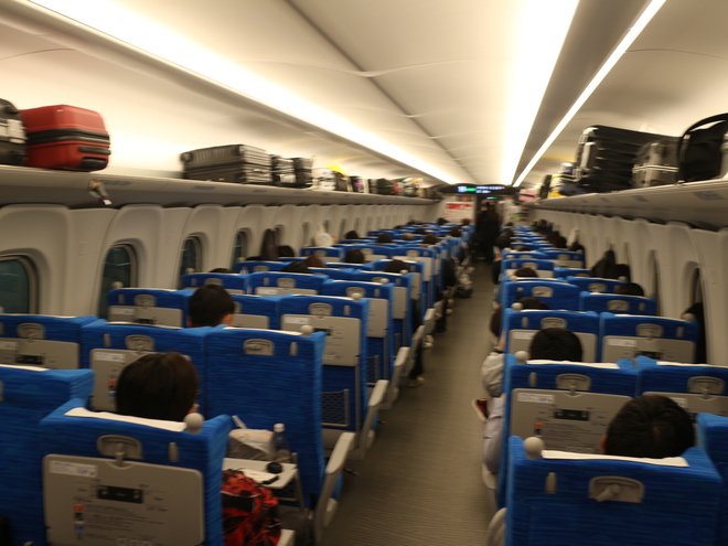 仕事終わり、東京駅から京都に向かうが明日は雨天確定 2/20