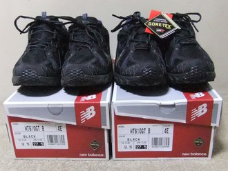 new balance #21 MT610GT Trail Running BK 9.5 4E ④