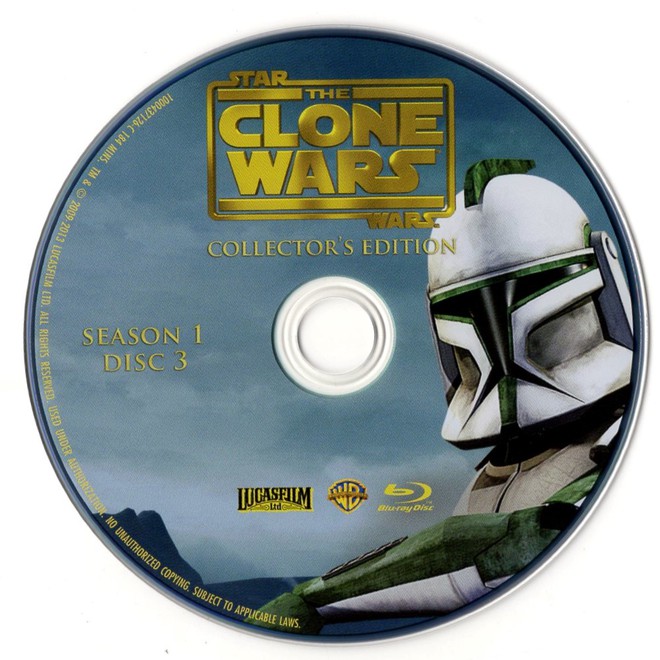 STAR WARS：THE CLONE WARS Blu-ray