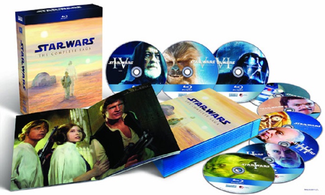 STAR WARS:THE COMPLETE SAGA Blu-ray Box