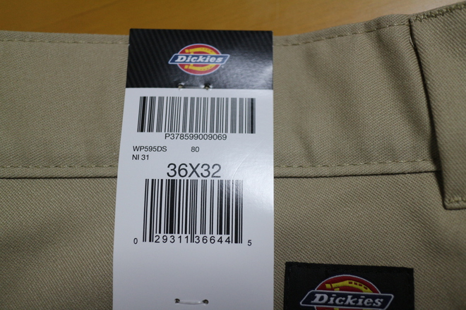 Dickies WP595 RegularFit CARGO PANTS MS/DS 36×32 #7#8