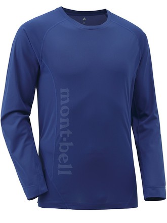mont-bell/#1114450 クールライト ロングスリーブT Mens CHBK L