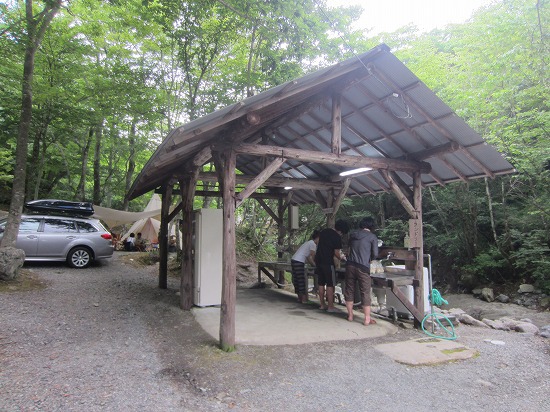 2014年8月2日道志山伏キャンプ場
