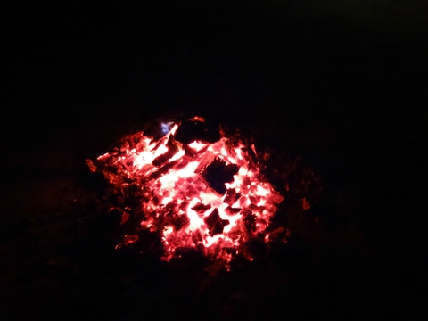 金曜夜は焚き火を求めて青野原オートキャンプ場へ