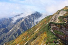 白馬秋路の小蓮華山へⅣ