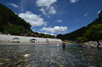 天川で川遊び♪
