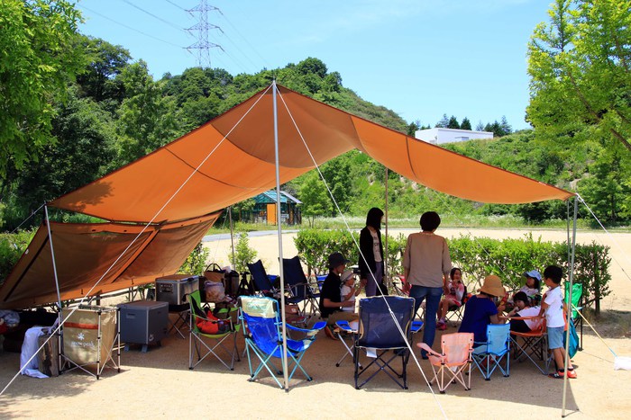 権現総合公園キャンプ場で、近い、安い、のんびりキャンプ！