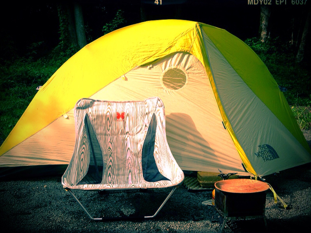 登山用ソロキャンプスタイル