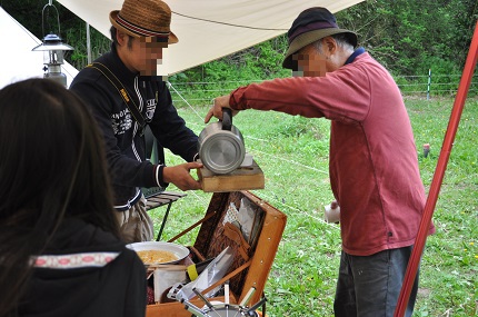 ＧＷサーフキャンプ　　　ｉｎ実谷オートキャンプ場　②