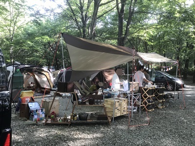 キャンプラビットで夏のグルキャンの巻　　　その2