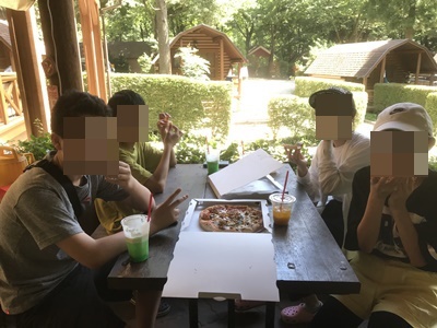 キャンプラビットで夏のグルキャンの巻　　　その2