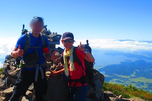 二転三転で磐梯山(･∀･)