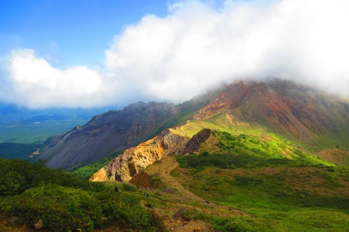 二転三転で磐梯山(･∀･)