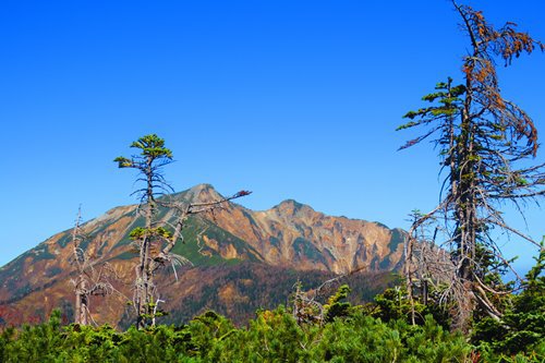 待ちに待った秋晴れ♪　～ 鹿島槍と爺ヶ岳③ ～