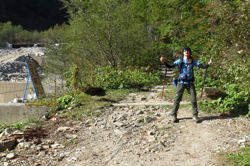 待ちに待った秋晴れ♪　～ 鹿島槍と爺ヶ岳③ ～