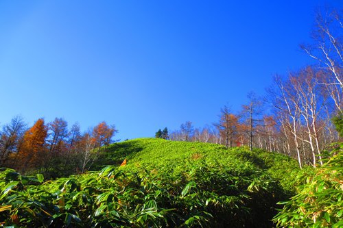 初めての中央アルプス♪　秋晴れの恵那山♪