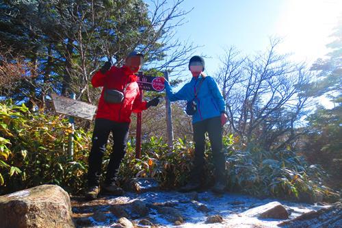初めての中央アルプス♪　秋晴れの恵那山♪