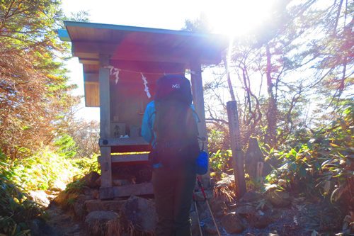 初めての中央アルプス♪　秋晴れの恵那山♪