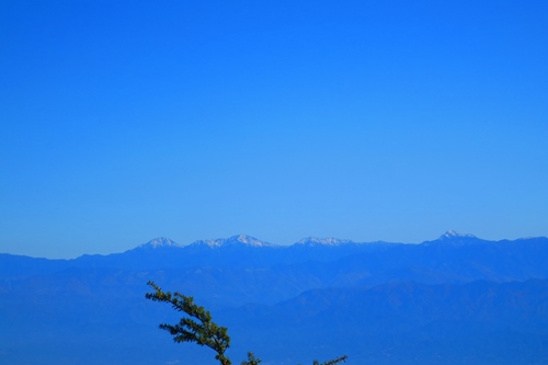 初めての中央アルプス♪　秋晴れの恵那山♪
