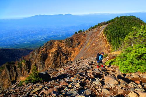大展望の浅間山外輪山♪