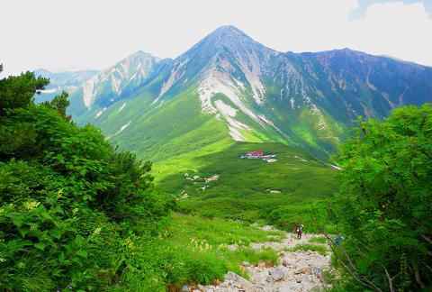 夏休み北アルプス縦走④　～三俣山荘