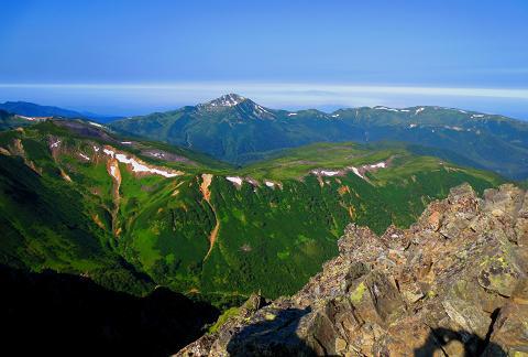 夏休み北アルプス縦走⑤　～鷲羽岳、水晶岳