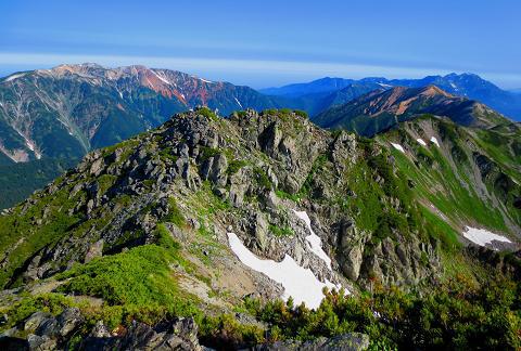 夏休み北アルプス縦走⑤　～鷲羽岳、水晶岳