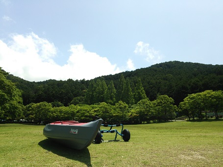 まさかの青空で＾＾