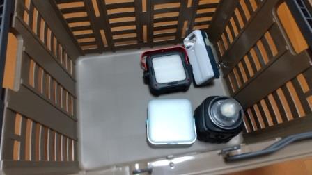 フィールドアLEDランタン、明るさ比べてみた！！