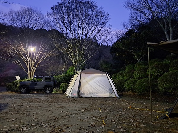 「忘年会キャンプだ！！」ｷｬﾝﾌﾟﾚﾎﾟ【85】広島県　真道山森林公園キャンプ場　第２話