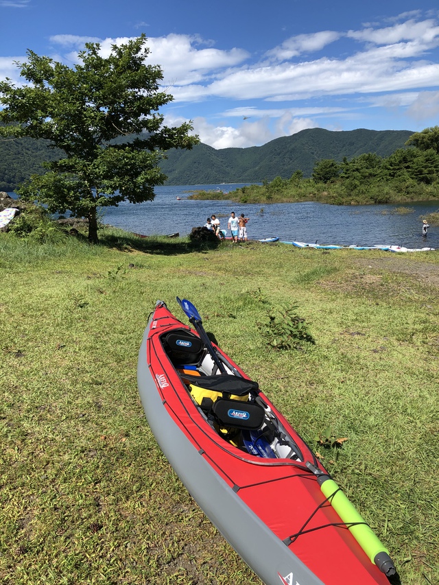 本栖湖カヤック