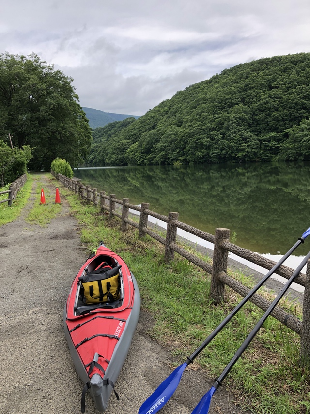 長老湖カヤック