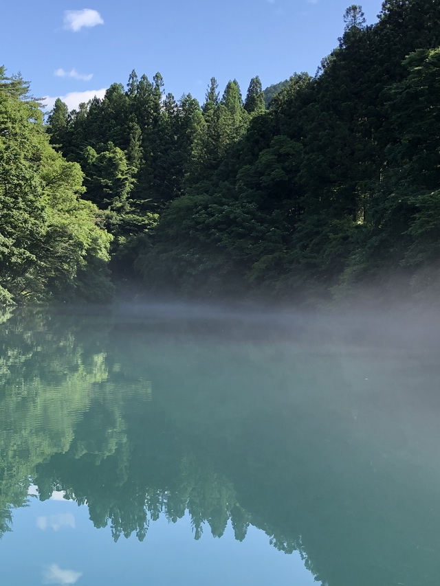四万湖カヤック散歩