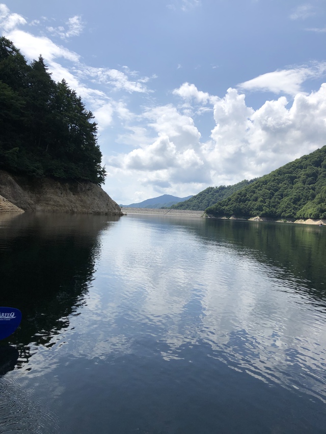 奈良俣湖カヤック