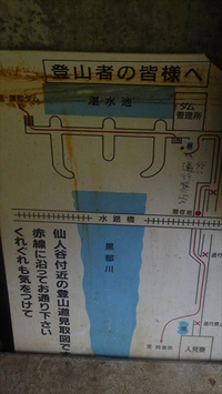 黒部峡谷トレッキング　下ノ廊下へ～♪②