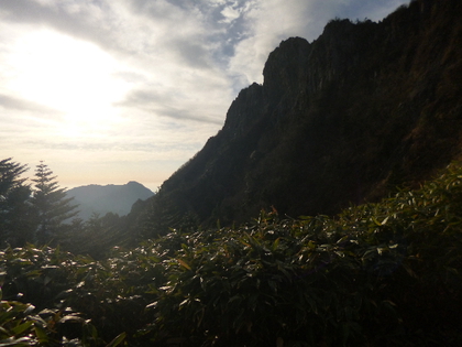 石鎚山　14 11月