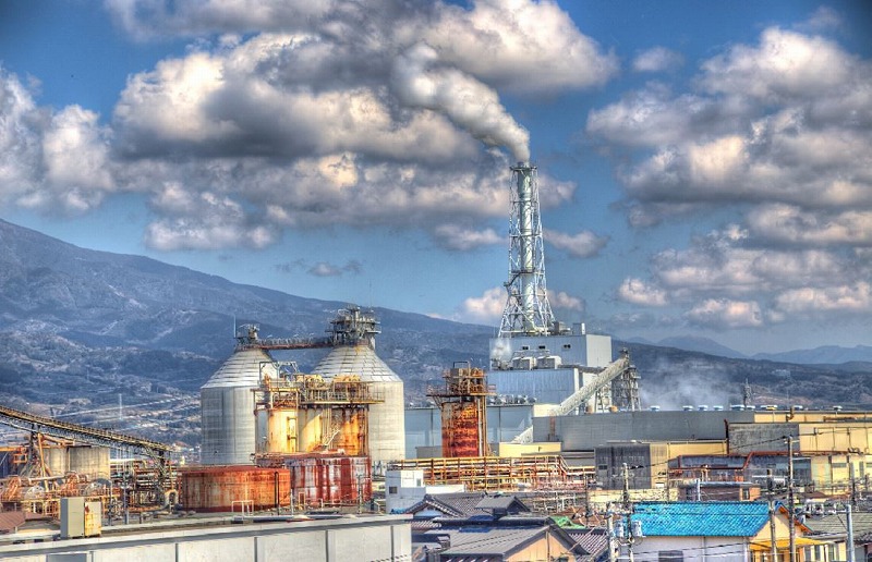 工場昼景　富士市吉原 その2