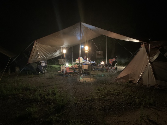3泊4日のキャンプ