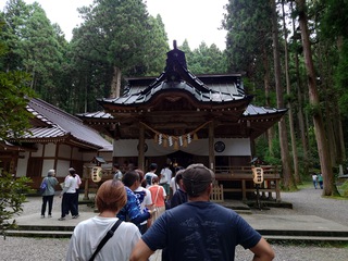 御岩神社参拝