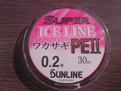 ワカサギPE 色々あるけど・・・