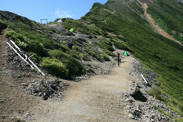 ＊　長～く感じる遠見尾根　＊　五竜岳下山編