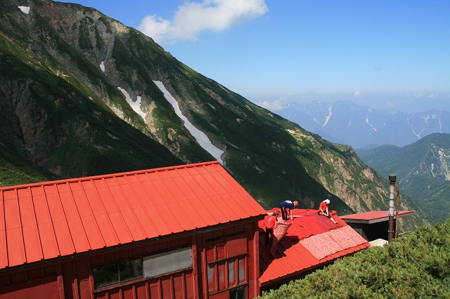 ＊　長～く感じる遠見尾根　＊　五竜岳下山編