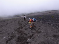 親子で富士山　(登頂・下山編）