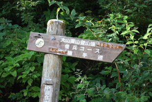 大山登山レポ( １)